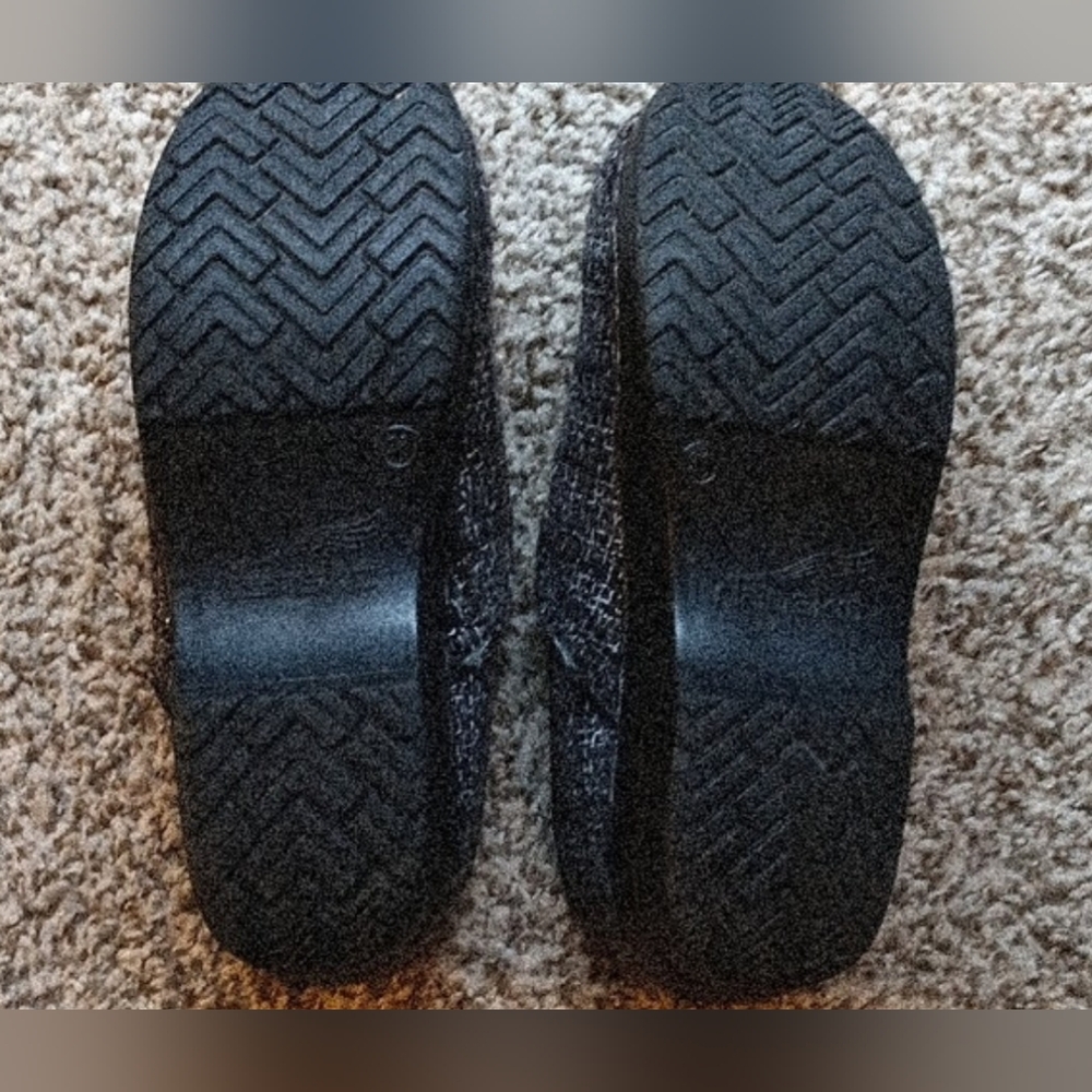 Women's Black Tweed Slip-On Shoes Dansko - Picture 3 of 5